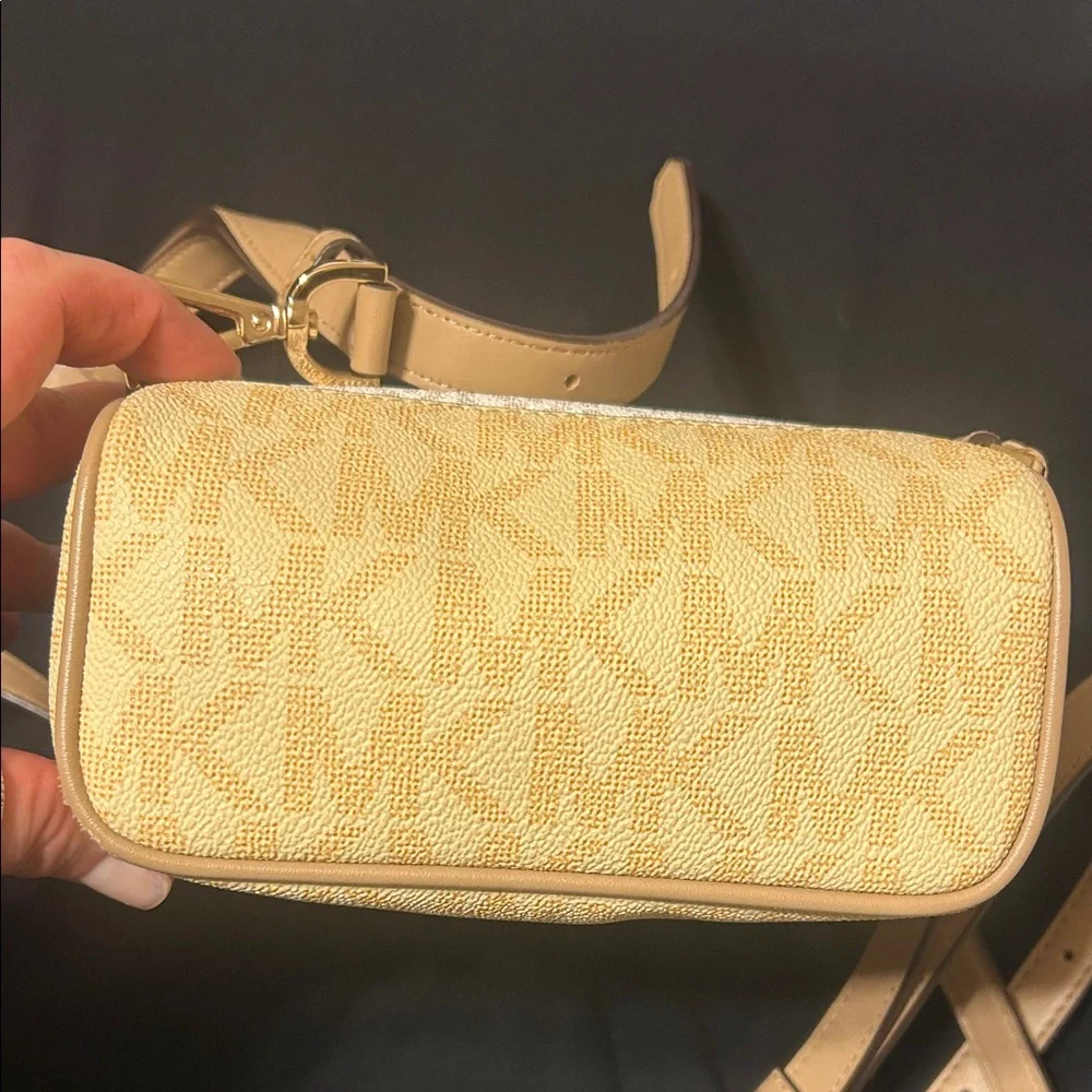Michael Kors Beige and Yellow Women's Mini Backpack - Picture 9 of 12